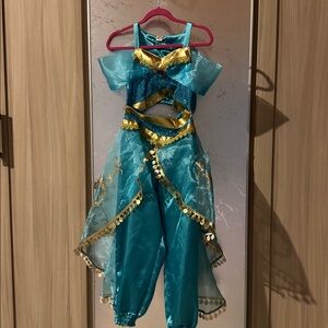 Blue and Gold Princess Costume